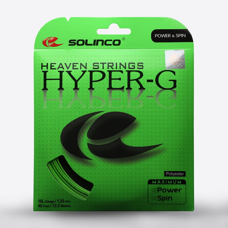 Solinco Hyper-G Co-Polyester Tennis String Mini Reel 328 ft / 100 m â€“ Extreme Spin, Power & Control â€“ TruTension Technology, Durable High-Performance Polyester 17 - Image 2